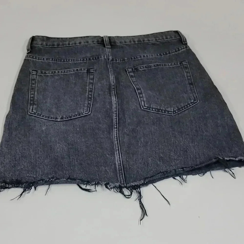Everlane The Denim Skirt Jean mini washed black - Picture 10 of 12